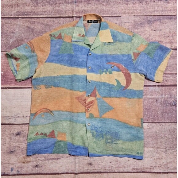 Vintage Alan Stuart Button Up Shirt - Picture 2 of 6
